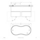EVN Lichttechnik Applique LED 3000K blanc AS20260102