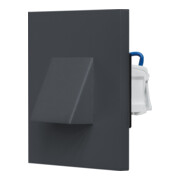 EVN Lichttechnik Applique LED encastrée 3000K IP44 anthracite LQ41802AE-1