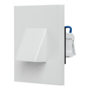 EVN Lichttechnik Applique LED encastrée 3000K IP44 blanche LQ41802WE-1