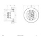 EVN Lichttechnik Applique LED encastrée murale 230V 3000K IP44 blanche LR01802W