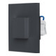 EVN Lichttechnik Applique LED encastrée murale 3000K IP44 anthracite LQ41802AD