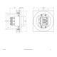 EVN Lichttechnik Applique LED encastrée murale 3000K IP44 anthracite LQ41802AD
