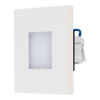 EVN Lichttechnik Applique LED encastrée murale blanche 3000K IP44 220-240V LQ41802W