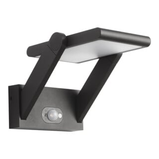 EVN Lichttechnik Applique solaire LED 3000K anthracite PAS541502