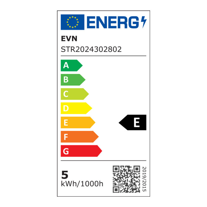 EVN Lichttechnik Bande LED 24V 5m 3000K STR2024302802