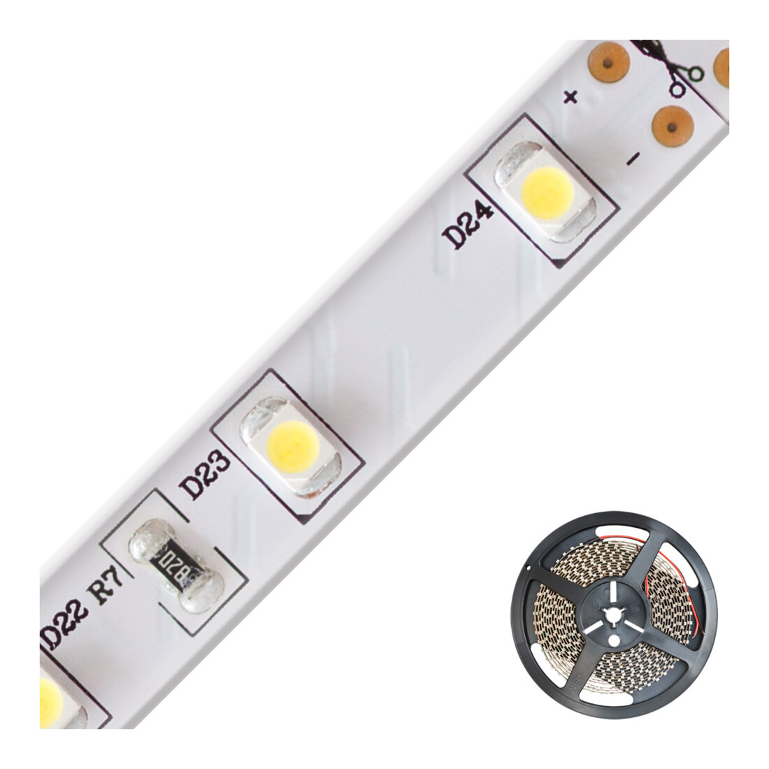 EVN Lichttechnik Bande LED 5m 3000K 24V/DC IP67 SB6724302802