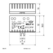 EVN Lichttechnik Bloc d'alimentation LED 12V 0,1-6W MSLK 14-4