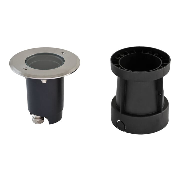 EVN Lichttechnik Bodeneinbauleuchte V2A 230V GU10 35W 679 235