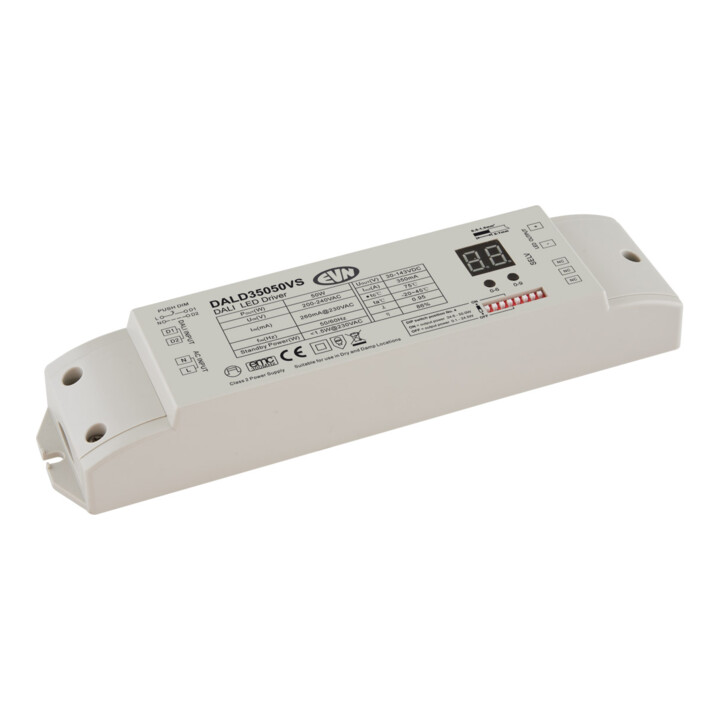 EVN Lichttechnik Contrôleur LED DALI 350mA 50W DALD35050VS