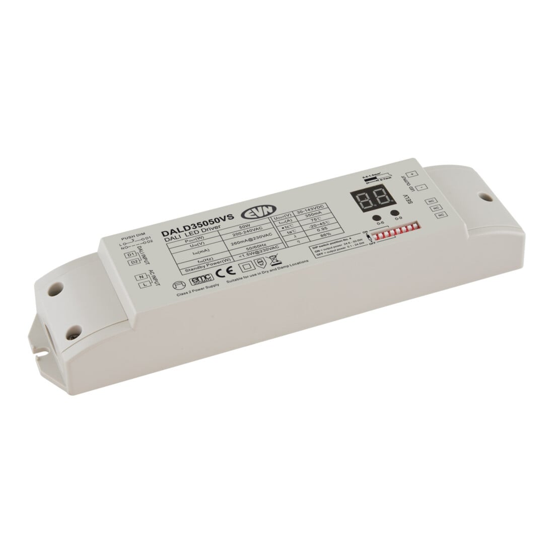 EVN Lichttechnik DALI-LED-Steuerung 350mA 50W DALD35050VS