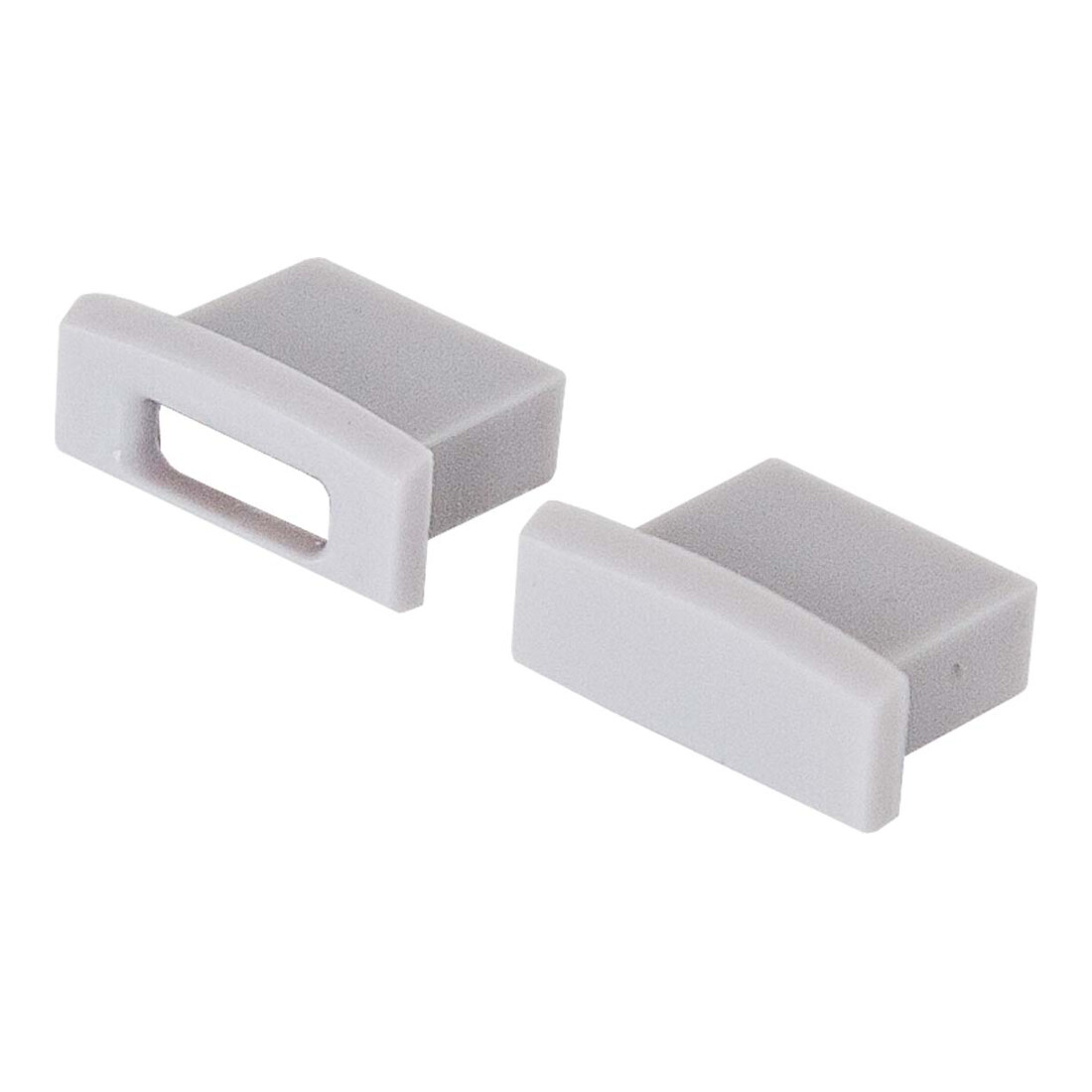 EVN Lichttechnik Embouts en plastique pour APFLAT1AM200 2 pièces Set Flat1PAK