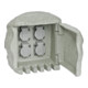 EVN Lichttechnik Gartenenergieverteiler Steinform 4-fach 230 418