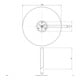 EVN Lichttechnik Kugel-Leuchte D40cm f.Innen-u.Aussenber. KA4 001