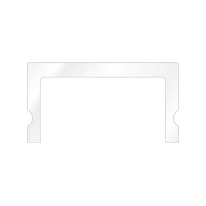 EVN Lichttechnik Kunststoff-Abdeckprofil klar 200cm KAK 200