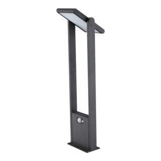 EVN Lichttechnik Lampadaire solaire LED 3000K anthracite PLS541502