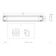 EVN Lichttechnik LED-Anbauleuchte 3000K 230V 110° IP20 L5972002W ws