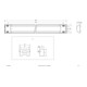 EVN Lichttechnik LED-Anbauleuchte 3000K 230V 110° IP20 L8972802W ws