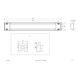 EVN Lichttechnik LED-Anbauleuchte 4000K 230V 110° IP20 L5972040W ws