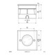 EVN Lichttechnik LED-Bodeneinbauleuchte 3000K 230V IP67 6742502 eds