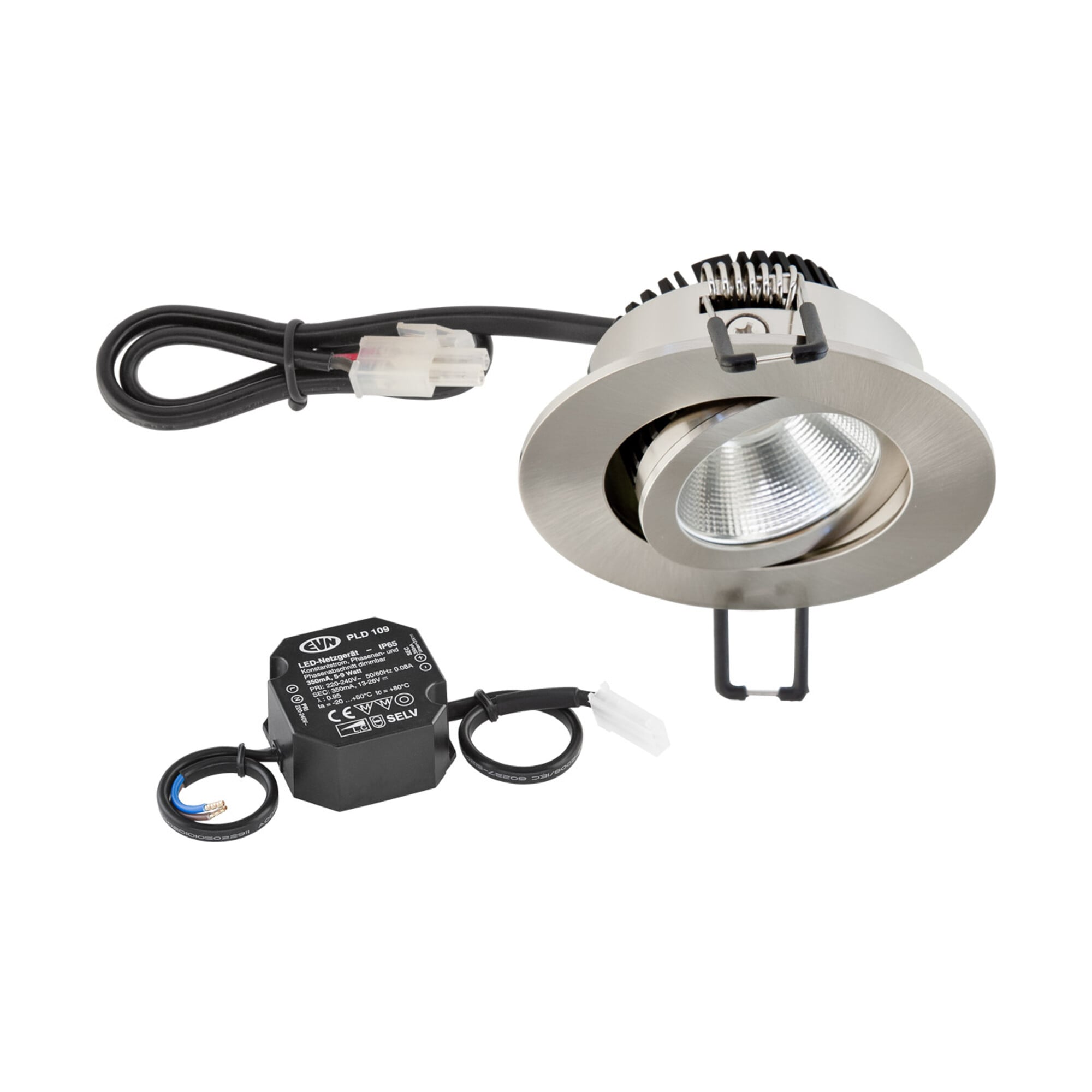 EVN Lichttechnik LED-Deckeneinbauleuchte 3000K 230V IP20 PC20N91302 eds