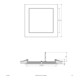 EVN Lichttechnik LED Einbau Panel 15W 350mA 3000K LPQ 173 502