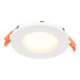 EVN Lichttechnik LED Einbau Panel ws 4W 3000K 85mm rd. LP RW 083502
