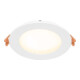 EVN Lichttechnik LED Einbau Panel ws 9W 3000K 120mm rd. LP RW 123502