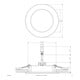 EVN Lichttechnik LED-Einbaupanel 3000K 350mA IP44 LR44083502 ws