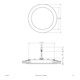 EVN Lichttechnik LED-Einbaupanel 3000K 350mA IP44 LR44143502 ws