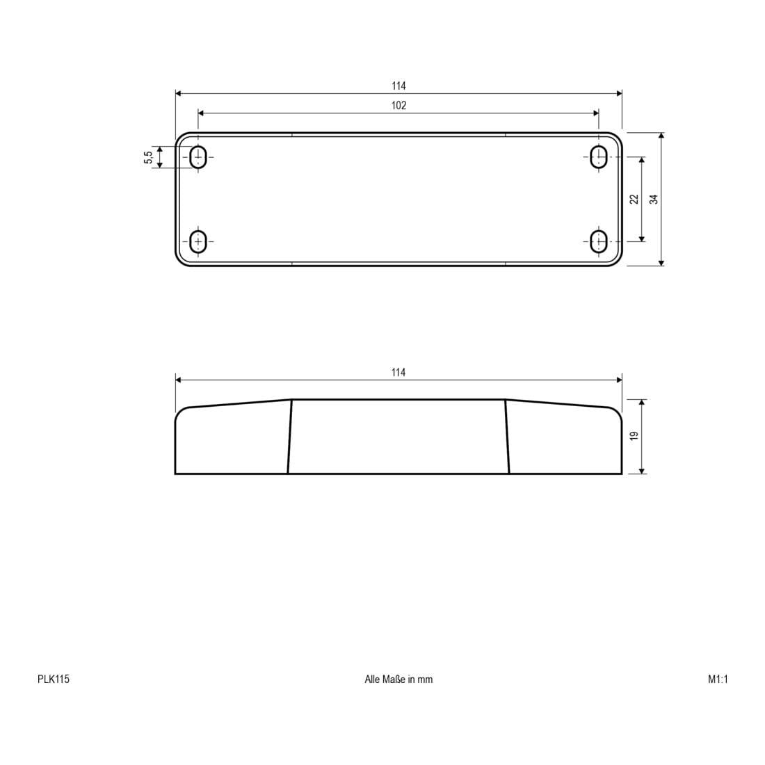 EVN Lichttechnik LED-Konverter 350mA 1-15W PLK 115