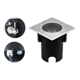 EVN Lichttechnik LED-lampe de sol IP67 3000K PC67107402