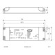 EVN Lichttechnik LED-Netzgerät 12VDC 1-36 Watt SLK 120 36