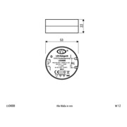 EVN Lichttechnik LED-Netzgerät 24VDC 0,1-8W rund LV 24008-5