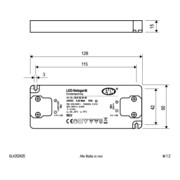 EVN Lichttechnik LED-Netzgerät 24VDC 0-20W IP21 SLK202420-4