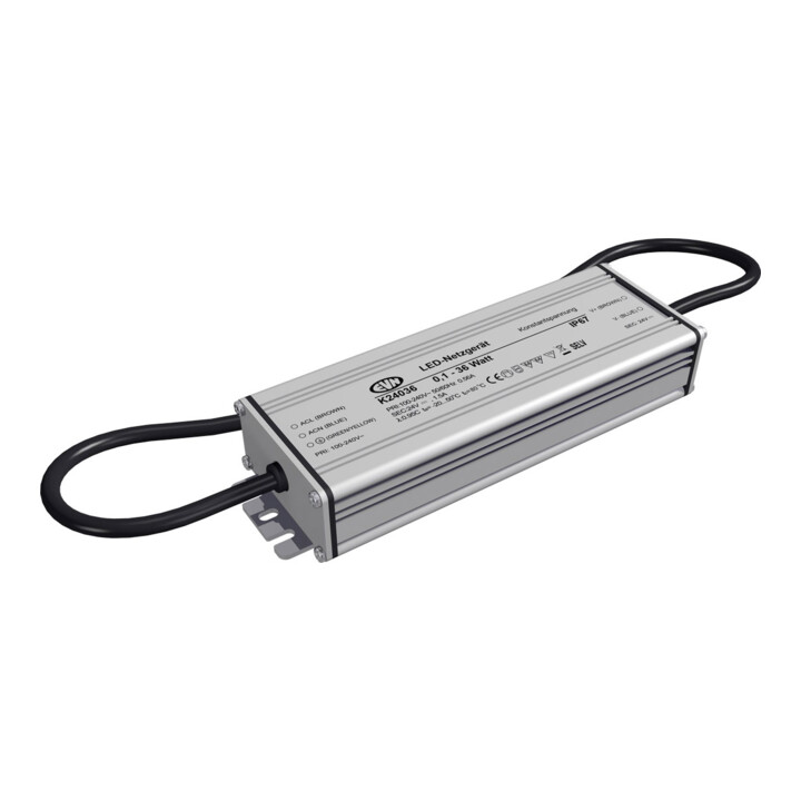 EVN Lichttechnik LED-Netzgerät 24VDC 0-36W IP67 K 24036