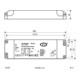 EVN Lichttechnik LED-Netzgerät 700mA 17-36 Watt dim PLD 736