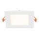 EVN Lichttechnik LED panneau encastrable blanc 9W 3000K 120x120mm LP QW 123502
