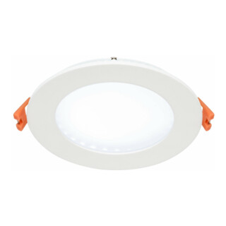EVN Lichttechnik LED panneau encastrable blanc 9W 4000K 120mm rond LP RW 123540