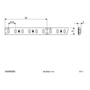 EVN Lichttechnik LED-Strip 5m 3000K 24V/DC IP54 SB5424602802-5