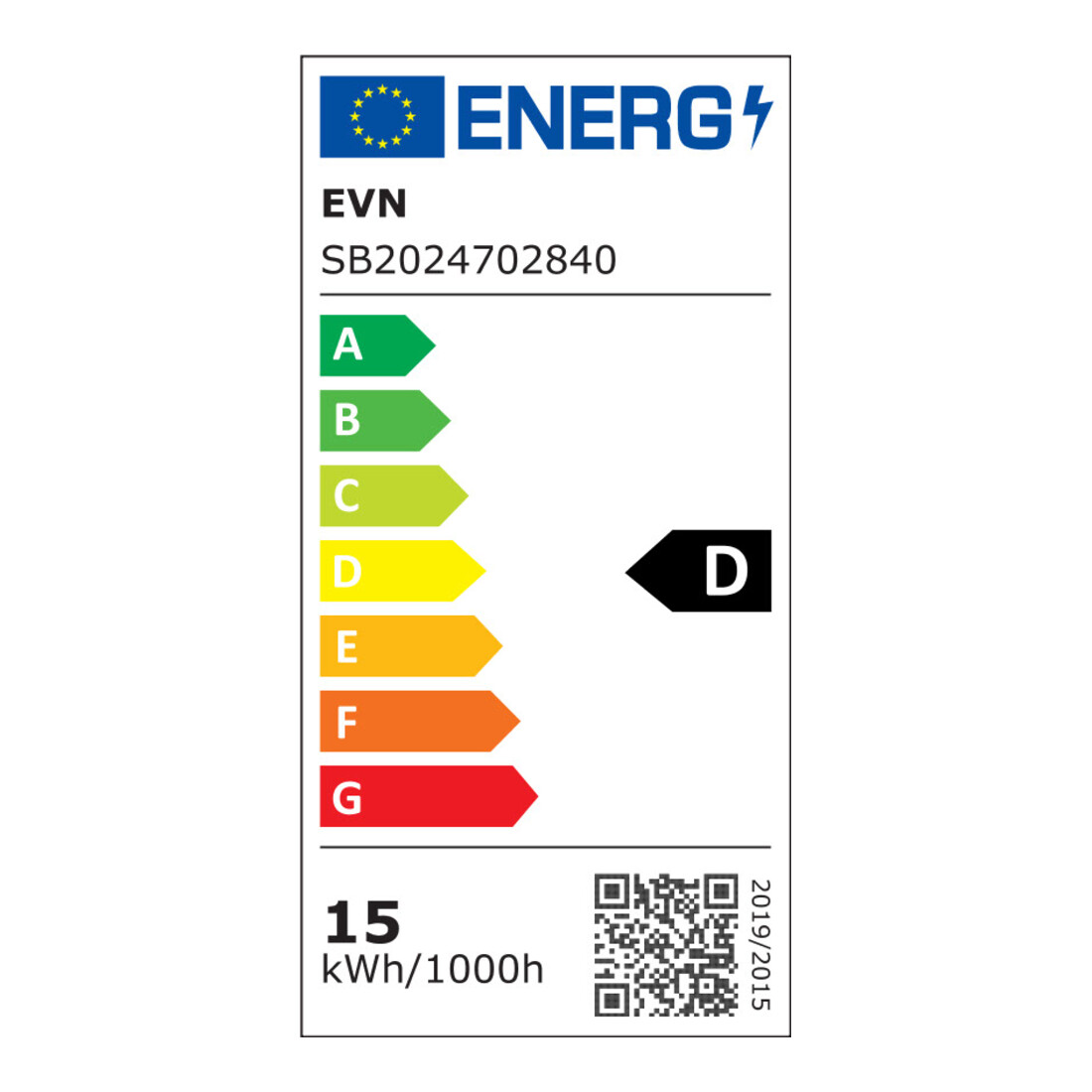 EVN Lichttechnik LED-Strip 5m 4000K 24V/DC IP20 SB2024702840