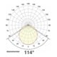 EVN Lichttechnik LED Wandeinbauleuchte 230V 3000K IP44 ws LR01802W-4