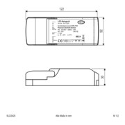EVN Lichttechnik Netzgerät 24V/DC 3-25W IP20 SLD2425-4