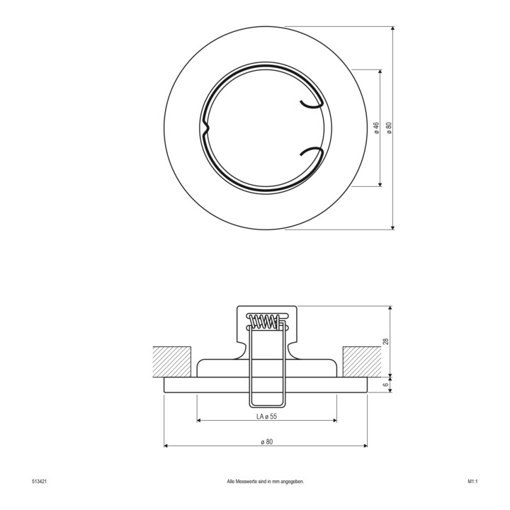EVN Lichttechnik NV EB-Leuchte 50W 12V IP20 513 421 ms