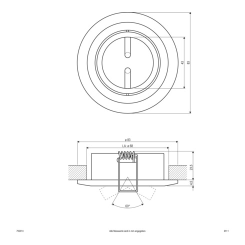 EVN Lichttechnik NV EB-Leuchte 50W 12V IP20 752 013 chr/sat