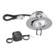 EVN Lichttechnik P-LED Deckeneinbauleuchte 3000K 230V rund chr PC20N61102
