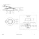 EVN Lichttechnik P-LED Deckeneinbauleuchte 3000K 230V rund ws PC20N60102