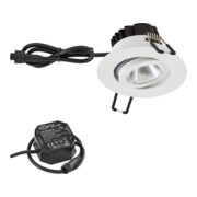 EVN Lichttechnik P-LED Einbauleuchte 230V 3000K weiß PC650N90102