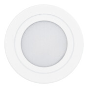 EVN Lichttechnik P-LED Lampe d’encastrement pour meuble IP20 350mA 3W 3000K L20300102 blanc-1