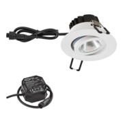 EVN Lichttechnik P-LED Spot encastrable 230V 3000K blanc PC650N90102-1