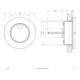 EVN Lichttechnik P-LED Wandeinbauleuchte IP54 700mA 2W 3000K P20302 ws